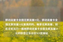 移动流量卡全国无限流量19元，移动流量卡全国无限流量19元是真的吗，畅享无限流量，轻松无忧出行—揭秘移动流量卡全国无限流量19元的惊喜亿乐社区SUP货源站